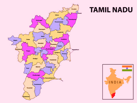 How Many Districts in Tamil Nadu