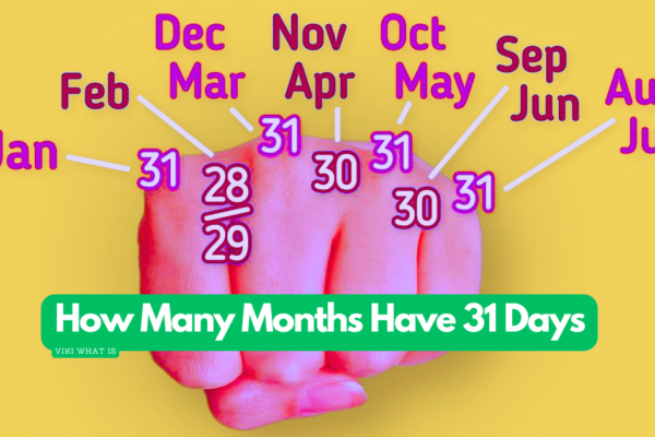 How Many Months Have 31 Days