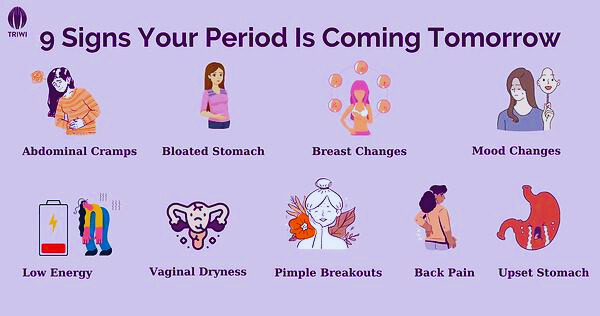Signs Your Period is Near