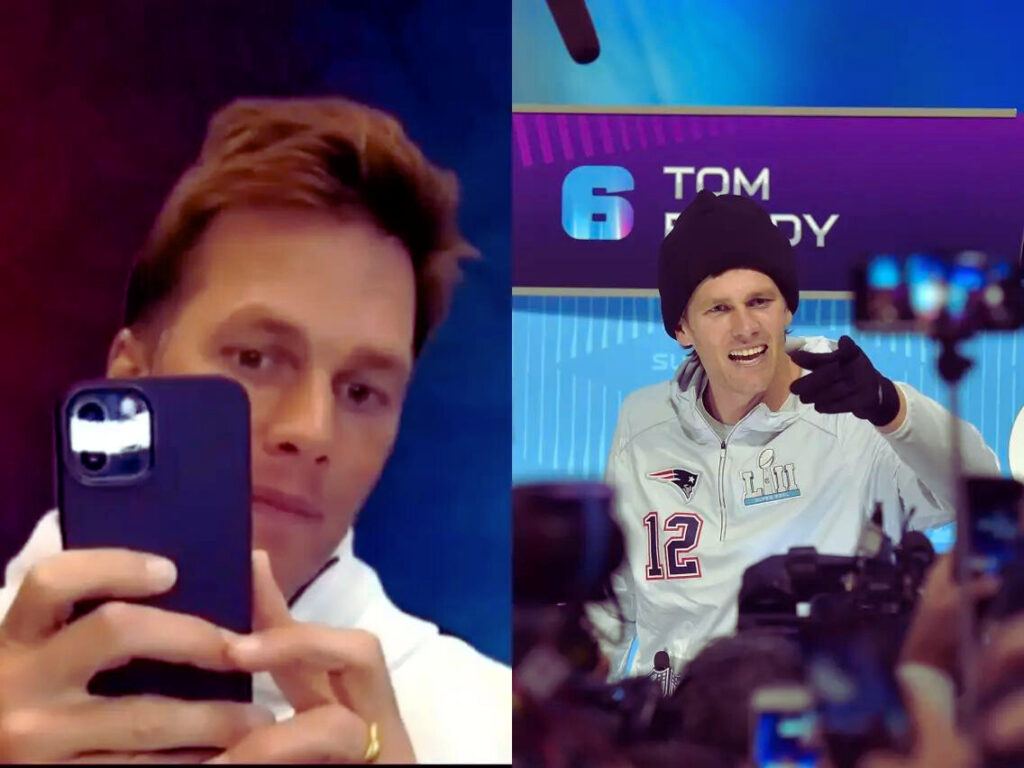 Tom Brady Dealing with Media