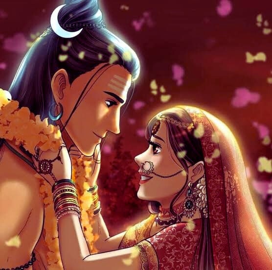 The Marriage of Shiva and Parvati