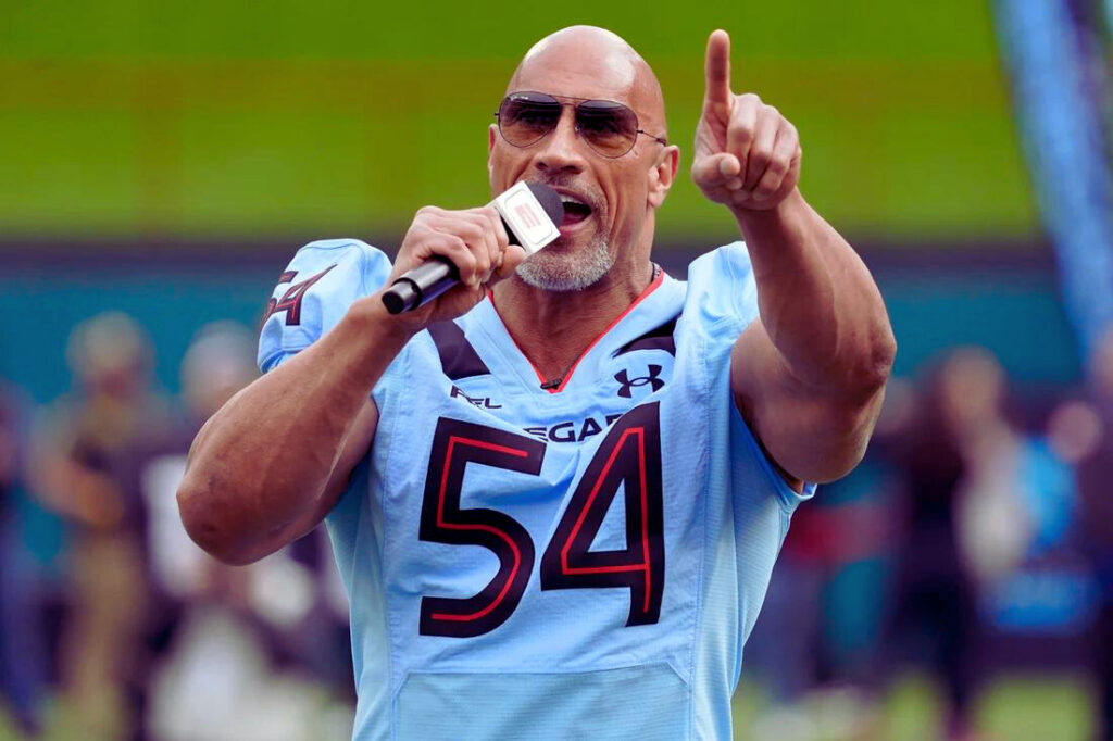 The Rock's Football and the Path to Wrestling