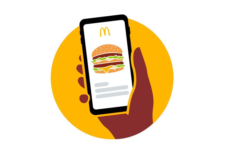 Using McDonald's App