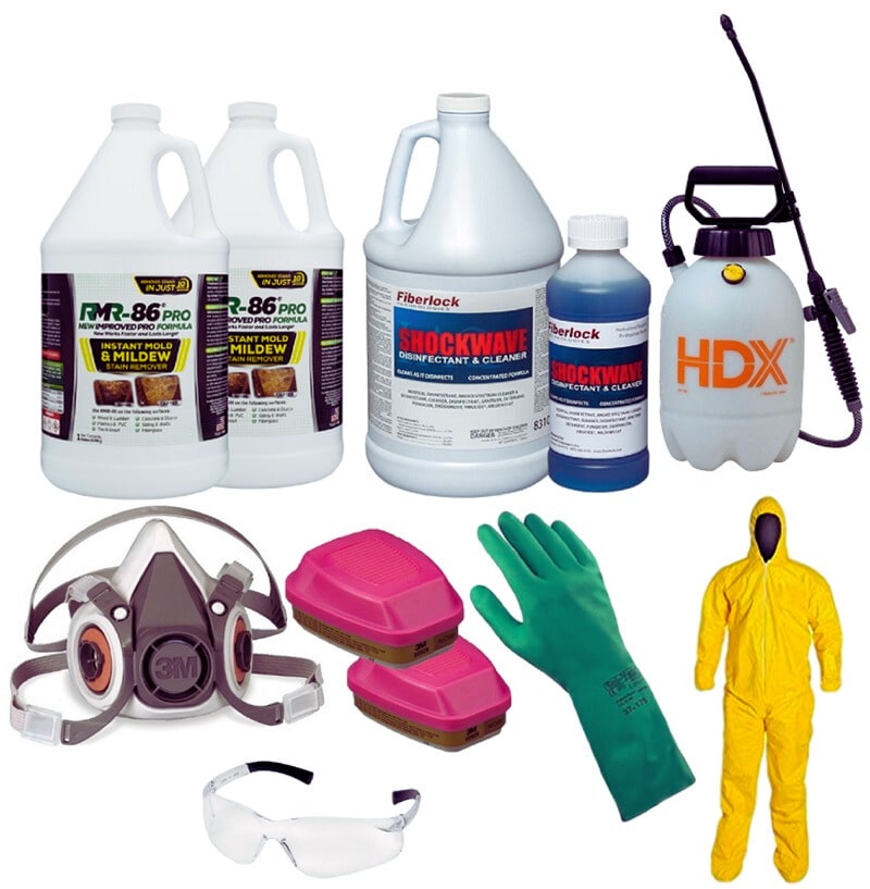 Essential Tools and Materials remove mold